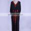 Black Cotton Beach Dress Red Embroidery Beach Cover up Sarong Beachwear 2019 Robe de Plage Swimsuit Cover up Beach Tunic