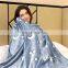 wholesale fleece blanket hooded printed soft polyester fuzzy plush kids magic unicorn glow in the dark blanket