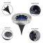 Solar Ground Lights Outdoor  8 LED Solar Garden Lights Waterproof Landscape Lighting for Lawn Patio Yard Walkway