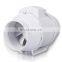 Plastic In Line Duct Pipe Centrifugal Inflatable Fan Ventilation Exhaust Fan