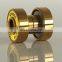 Skate board Gold Titanium Built-In Electric longboard Bearings, Electric Longboard  bearing