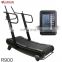 Curved treadmill & air runner commercial Self-generated Woodway walking treadmill equipment,body strong treadmill