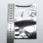 100 pieces of transparent silver to seal sealing seal polyester film bag x14 8.5 cm (3.3 x5.5 inches) used in aluminum foil zipper heat sealing packaging plastic valve lock zipper lock bulk food storage candy aluminum foil bag