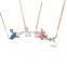 New products 2021 trending 925 silver jewelry necklace with butterfly pendant