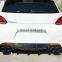Carbon Fiber Rear Diffuser Lip for VW Scirocco R