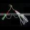 Double Barbed String Steel Assist Jig Hook  Jigging Luminous Squid Lure Jig Fishing Hook