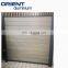 DIY home wpc fence aluminium post composite wood waterproof UV resistant outdoor garden wood fencing panels