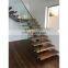 Modern Wood Straight Staircase Cantilevered Stairs