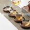 Custom Black walnut Wood Coasters Cup Bowl Mat Coffee Tea Cup Pads&Mats Drink Coasters