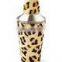 leopard design cocktail shaker
