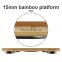 Bamboo personal digital weighing bathroom scale