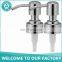 New Style Plastic Metal Liquid Soap Dispenser Stainless Steel Personal Care Lotion Pump For Bottle With Wholesale Price