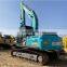 Fully maintenance high quality kobelco used sk200 nearly new sk200d kobelco excavator with hammerline