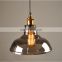 Vintage Smoke Gray Glass Pendant Lights Modern LED Hanging Lamps for Living Room Bedroom Restaurant Chandelier