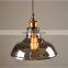Modern Style Luxury Glass Pendant Light for Indoor Restaurant Hanging Light Living Room Gray Chandelier