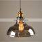 Vintage Smoke Gray Glass Pendant Lights Modern LED Hanging Lamps for Living Room Bedroom Restaurant Chandelier