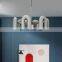 Simple Creative Restaurant Modern Style Chandelier Nordic Iron Art Pendant Light Living Room U Shape Hanging Lamp