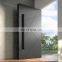 Exterior luxury large solid wood main entrance pivot doors system design modern house villa wooden pivot front entry door