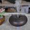 Ultrasonic Ion Humidifier Purifier Aroma Air Aromatherapy Essential Oil Diffuser Ionizer Dark Wood Grain Apple Version