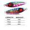 JOHNCOO JACKEYE 120g-200g Fishing Tackle Fishing Jigs Saltwater Jig Lure Luminous Lures Fishing Hard Bait Custom Wholesale