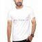 Wholesale Plain White 100% Organic Cotton T-shirt Custom Printing white t shirts oversized t-shirt