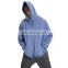 Custom blank blank pullover hoodies for men oversized half zip up hoodie