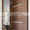 Modern Interior Room Door MDF Wooden Door with Insert Glass