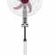 Solar fan Charging vertical fan DC 12V floor fan battery charging bobblehead fan（Wechat:13510231336）