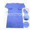 Disposable Contact level 1 isolation gown non woven pe coated for Health-Care Workers & Patients