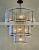 Hanging Light with Glass Shade Vintage Decorative Ceiling Retro Island Lighting Hanging Kitchen Chandelier Led Pendant Lights