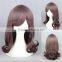 wholesale 40CM short coffe curly edge Lolita cute bob girls wig