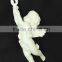 Polyresin home christmas angel hanging decoration