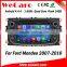 Wecaro WC-FU7608 Android 4.4.4 dvd player indash gps car navigation dvd for ford mondeo 2007 - 2010 mirror link