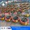 Hot Sale Motor Drive Rail Trolley Wheel On Rail Platform Trailer Wheel