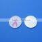 pink ribbon breast cancer soft enamel metal ball marker