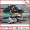 Hydraulic 2 post double cylinder car parking lift