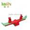 Happy Outdoor Blow-molding Whale Seesaw Toy