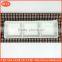 ceramic divided plate rectangular three divide porcelain dish or plate for seasoning oil juice or soy sauce