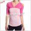 50% Cotton/50% Polyester Athletic Classic Yoga Wear Fitness Women's Yoga T-shirt