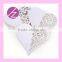 2016 Unique Design Laser Cut White Place Card Wine Card From Haoze Caompany JK68