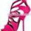 Many Color Peach Suede Leather High Heel Sandals 120mm Stiletto Summer Sandal Shoes Very Sexy