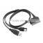 2.5 Inch Hard Disk Drive SATA 22Pin to eSATA Data + USB Powered Cable