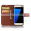 Hot New Products for 2016 Book Style Leather Case, for Samsung S7 Case