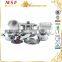 MSF Surgical 20pcs Stainless Steel Cookware 18/10 With Theromometer Knob MSF-3815