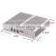 Fanless Industrial Mini PC Dual Nics Gigabit Lan Thin Clients Dual HDMIport Intel HD5500 4K HTPC Gaming Computer Alloy Case 2COM
