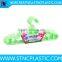 36cm Standard Plastic Adult Beige Velvet Hangers Clothes Hanger