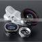 New Arrival Mobile Phone Camera Lens Cover Fisheye Lens , 3 in 1 Zoom Lens for Mobile Phone