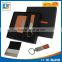 Classical Corporate gift sets with leather keychain and business card holder