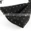 black dot design bow tie with cheap price for suit