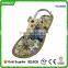 Cheap Pretty Outdoor Print PCU Flat Shoes Women Slipper